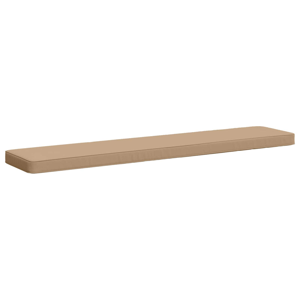 1-Piece Bench Cushion VUGHT 100% Polyester Sand 150 x 30 x 5 cm
