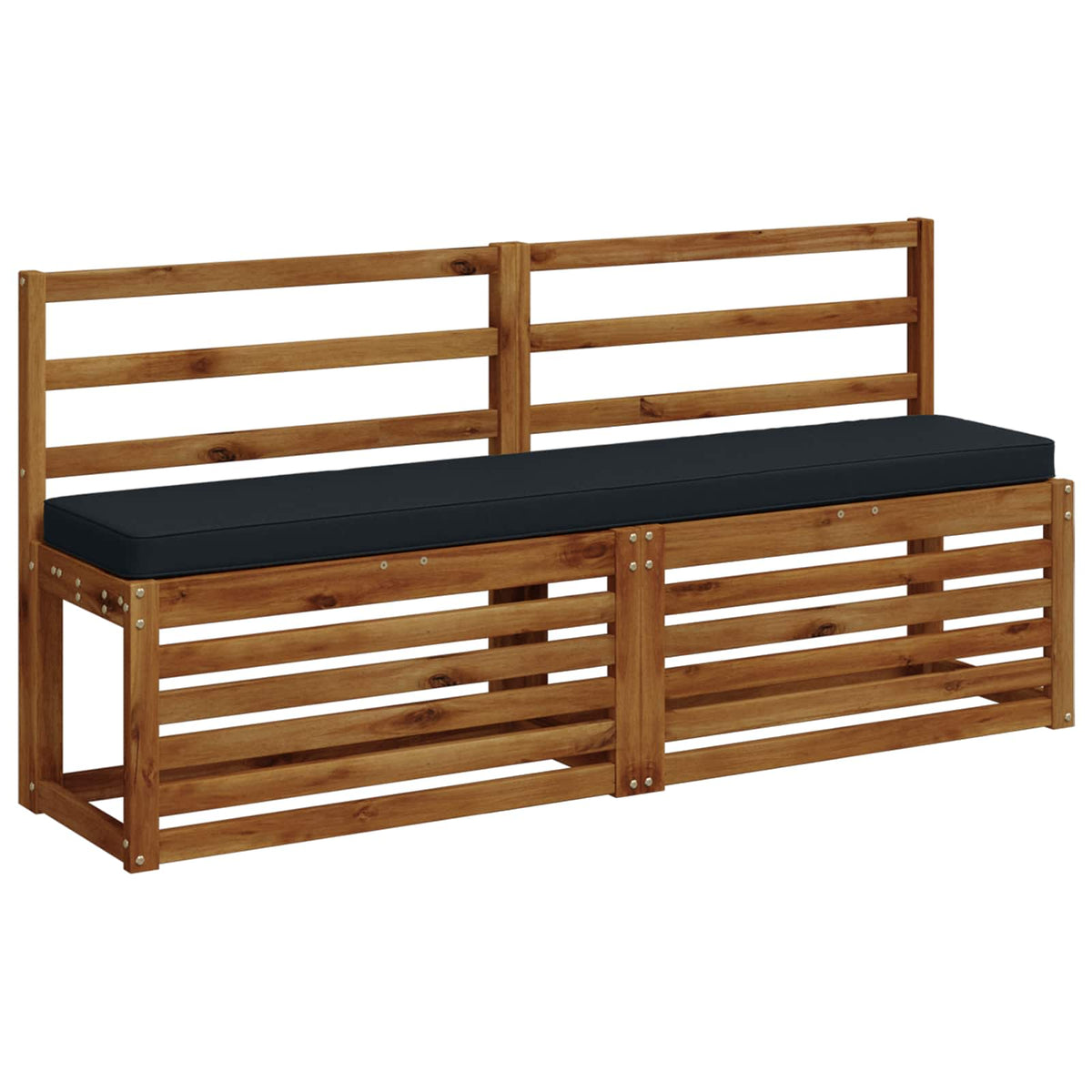 2-Piece Bench Cushions VUGHT 2 pcs 100% Polyester Dark Blue