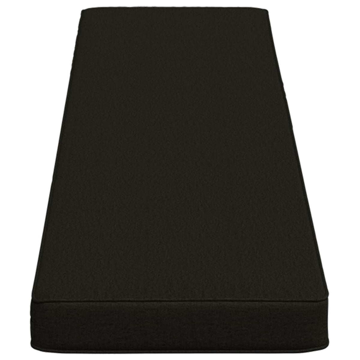 1-Piece Bench Cushion VUGHT 100% Polyester Black