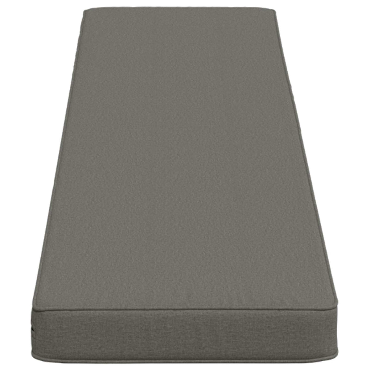 2-Piece Bench Cushions VUGHT 2 pcs 100% Polyester Grey