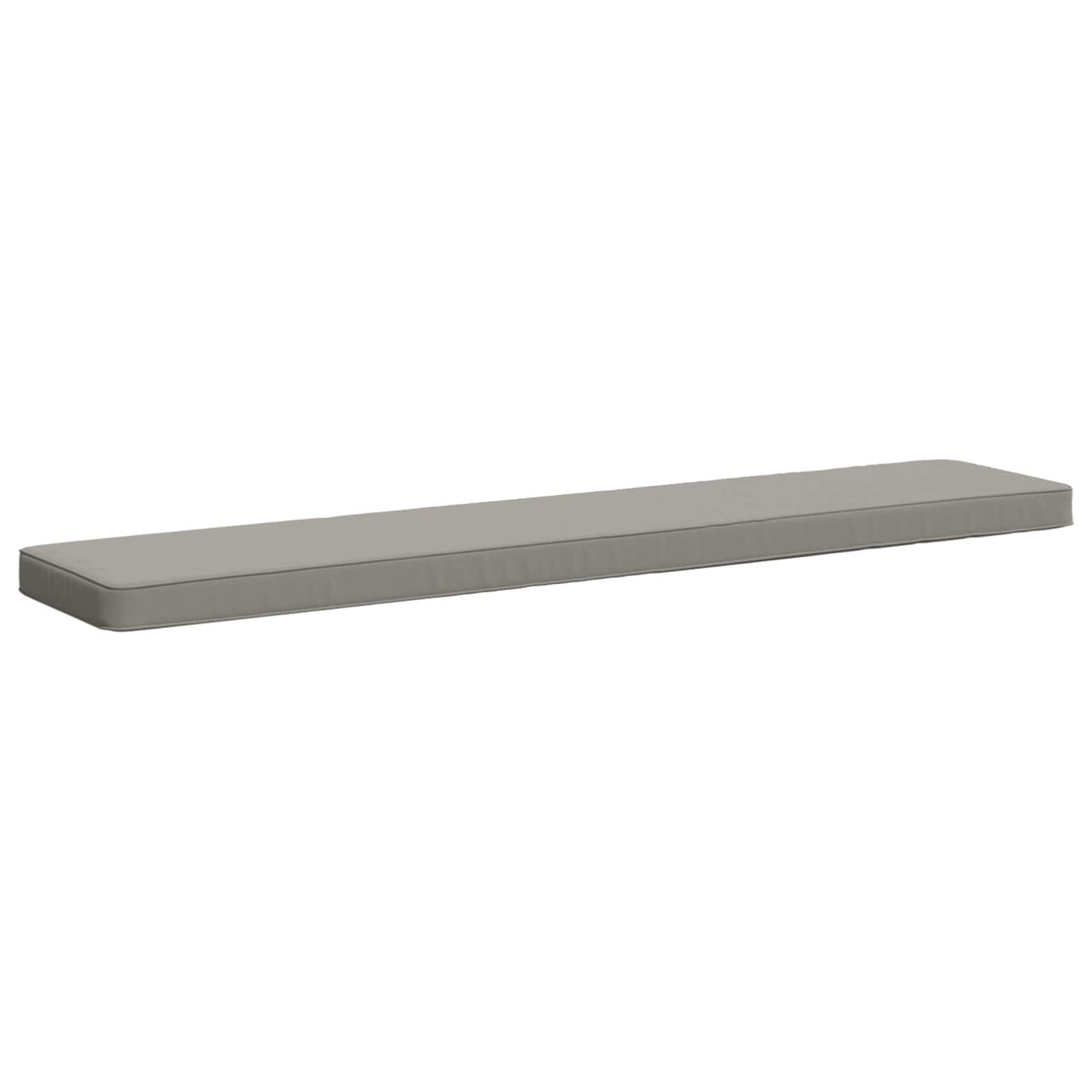 1-Piece Bench Cushion VUGHT 100% Polyester Grey 150 x 30 x 5 cm