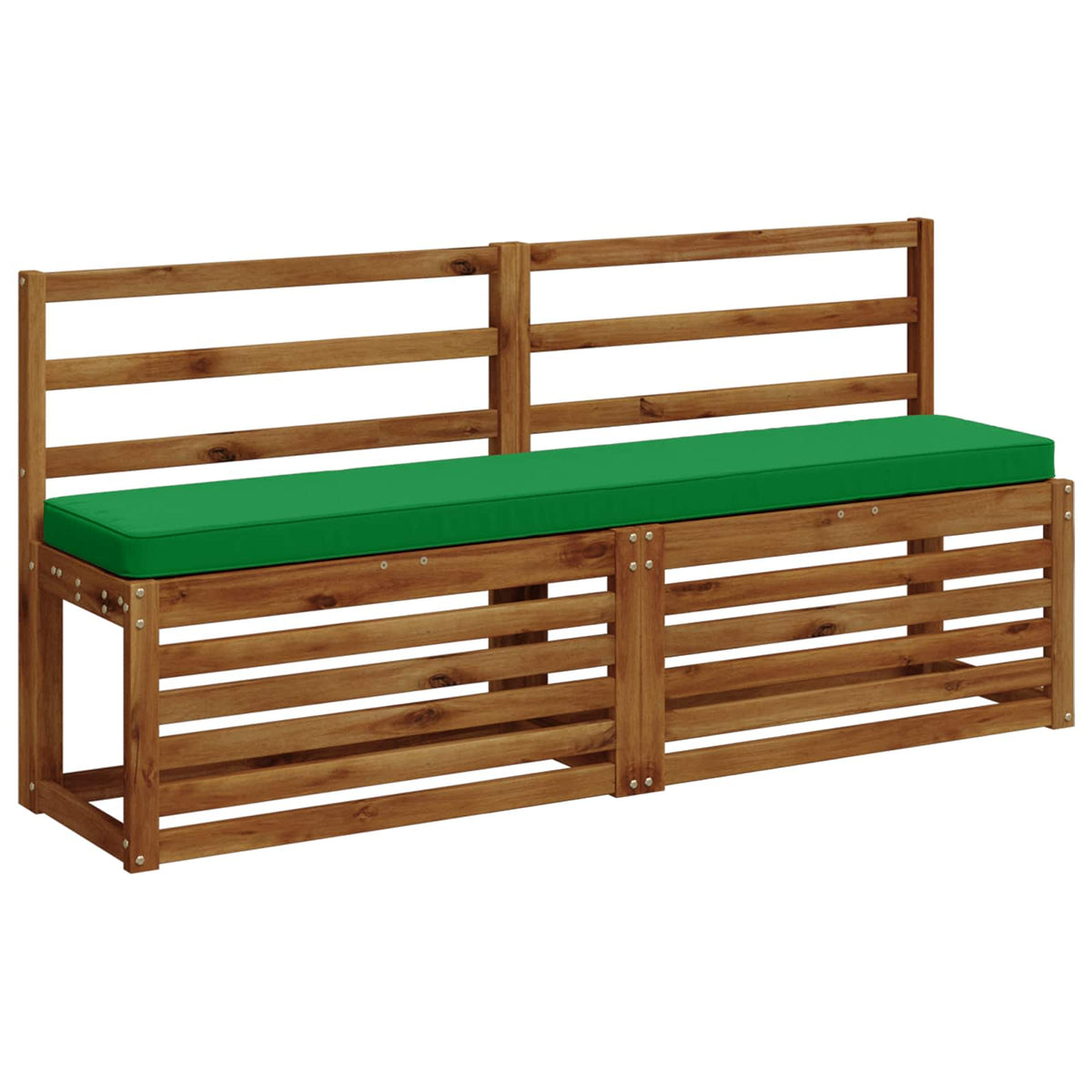 1-Piece Bench Cushion VUGHT 100% Polyester Green