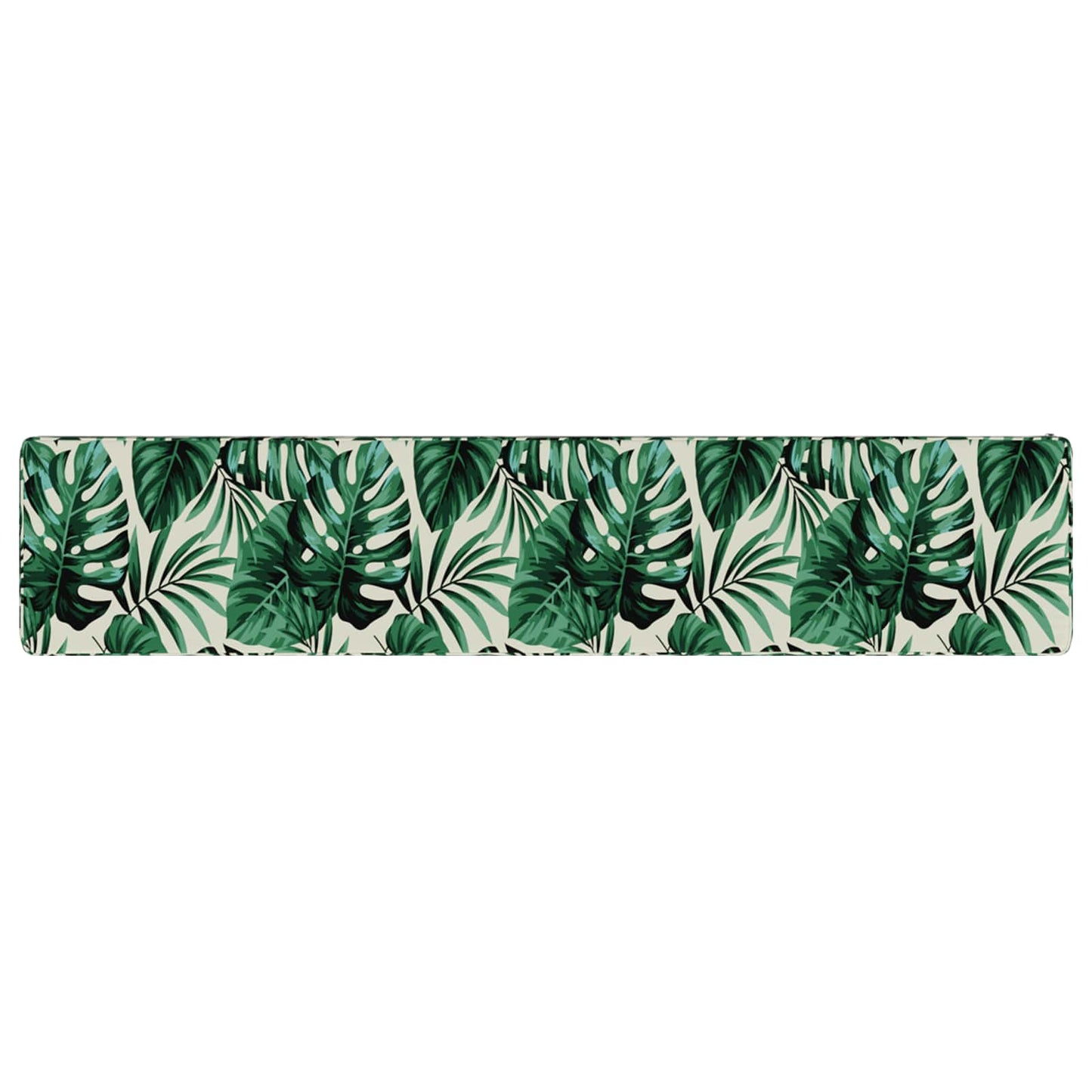 2-Piece Bench Cushions VUGHT 2 pcs 100% Polyester Leaf Pattern