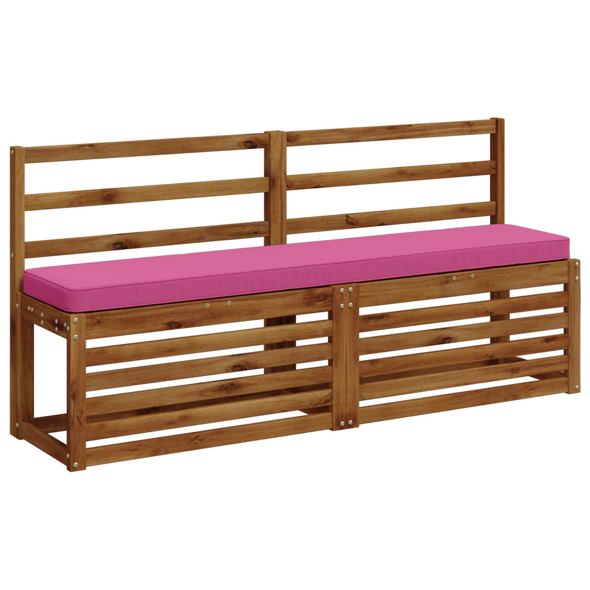 2-Piece Bench Cushions VUGHT 2 pcs 100% Polyester Pink