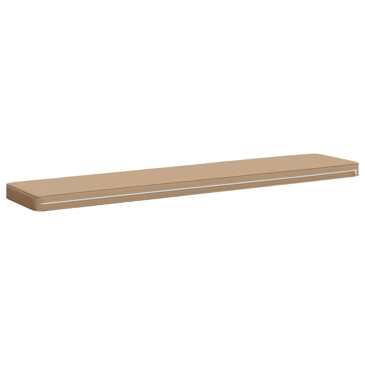 1-Piece Bench Cushion VUGHT 100% Polyester Sand 160 x 30 x 5 cm