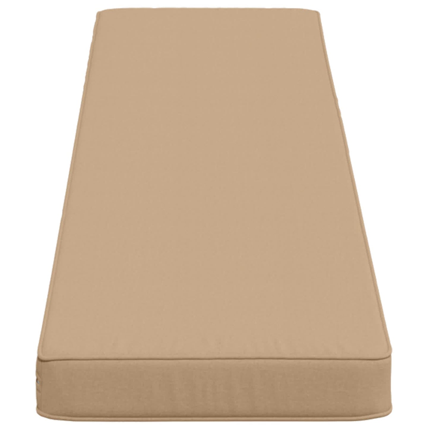 1-Piece Bench Cushion VUGHT 100% Polyester Sand 160 x 30 x 5 cm