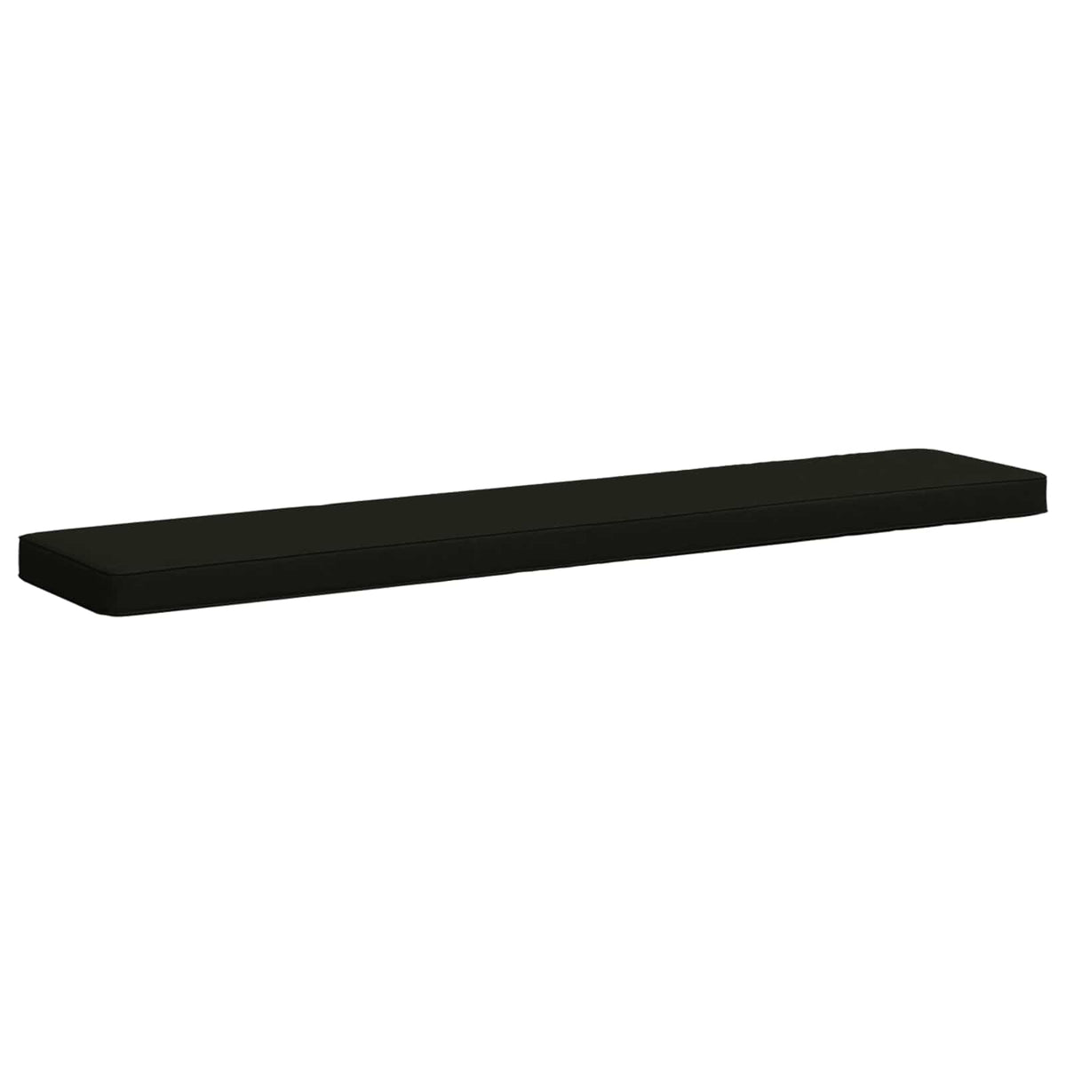 1-Piece Bench Cushion VUGHT 100% Polyester Black