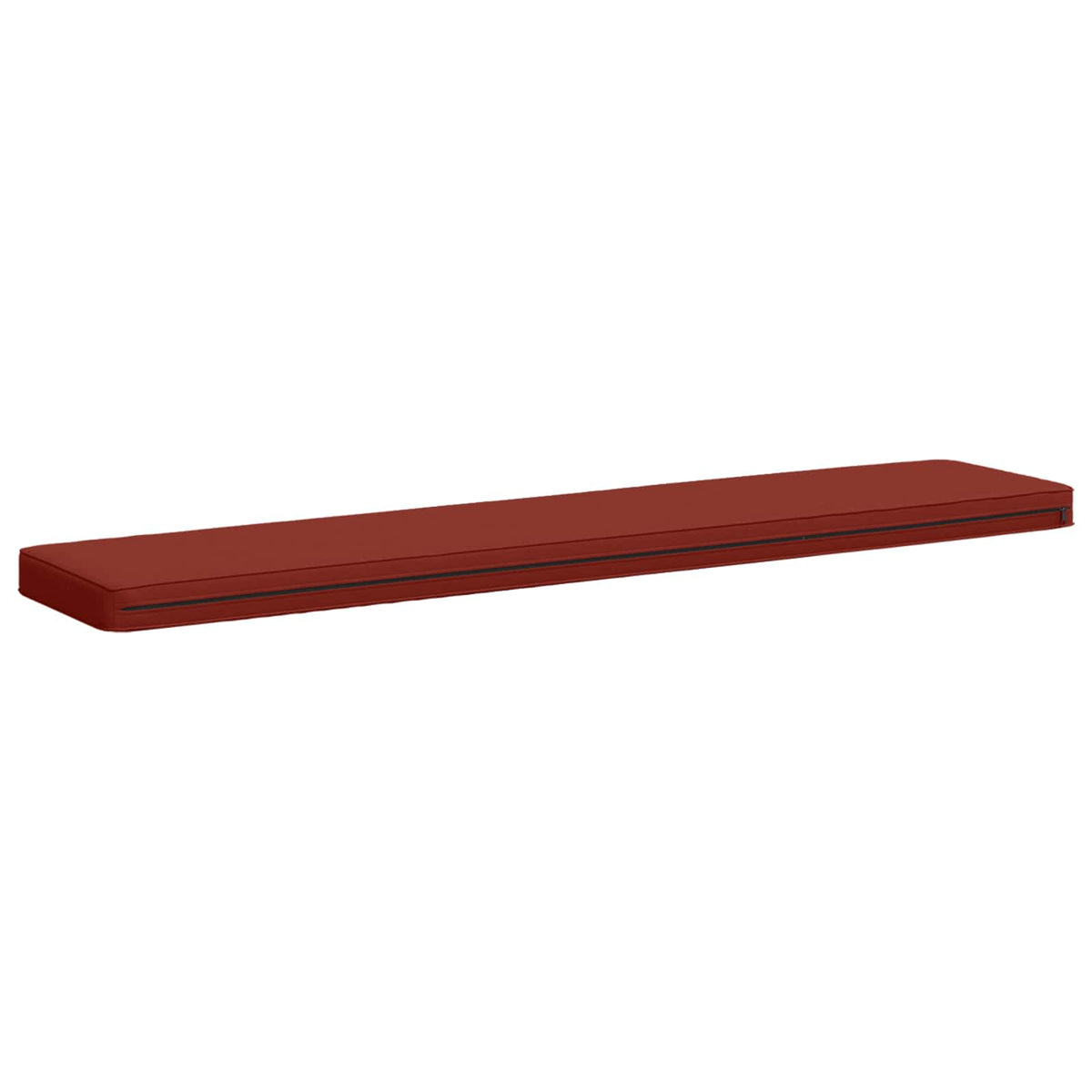 1-Piece Bench Cushion VUGHT 100% Polyester Red 160 x 30 x 5 cm