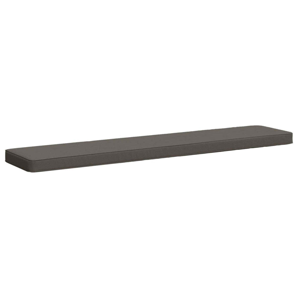 1-Piece Bench Cushion VUGHT 100% Polyester Grey 160 x 30 x 5 cm