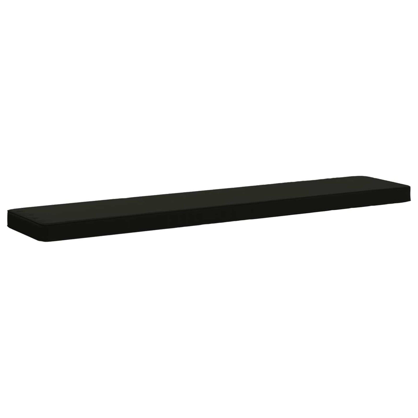2-Piece Bench Cushions VUGHT 2 pcs 100% Polyester Black