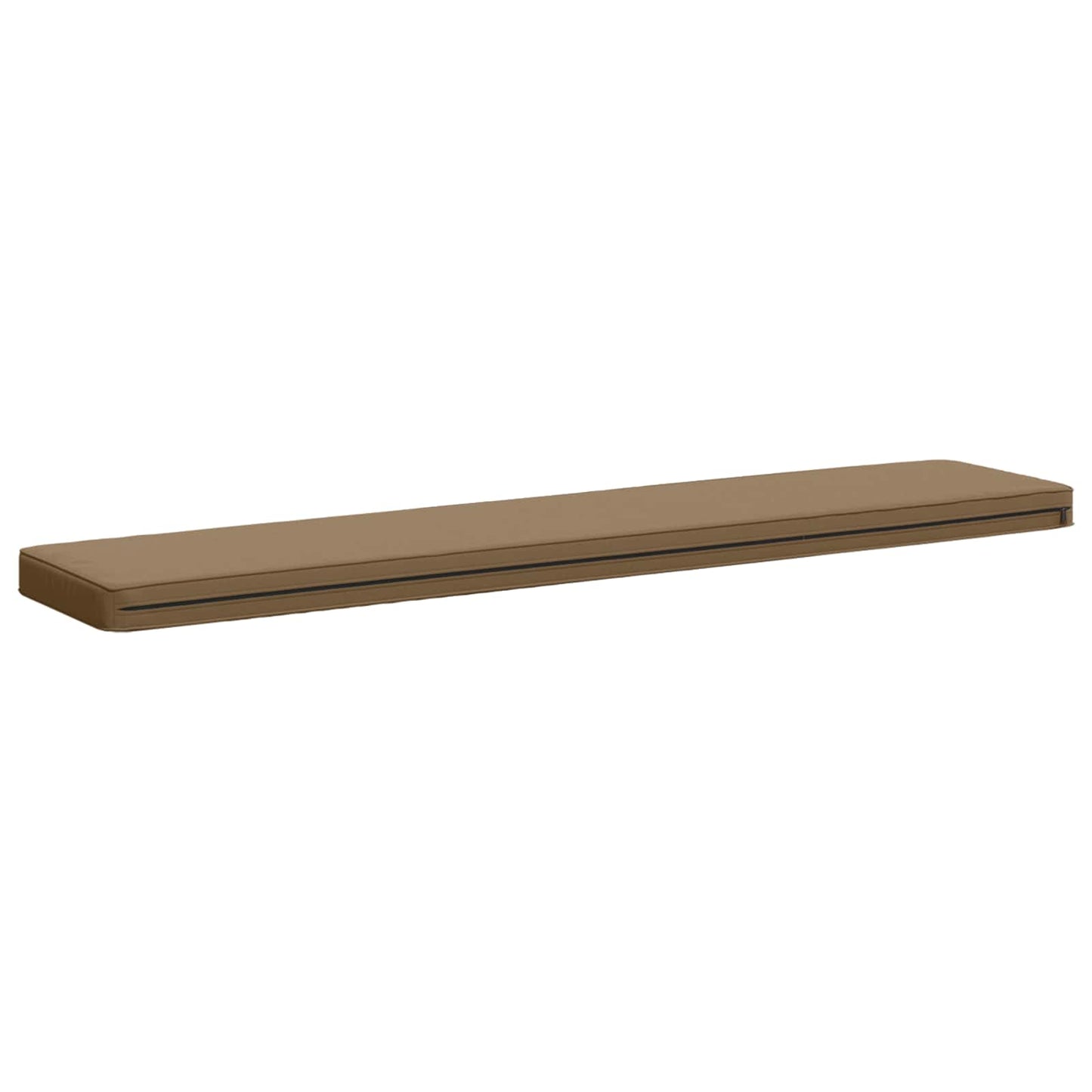 2-Piece Bench Cushions VUGHT 2 pcs 100% Polyester Taupe