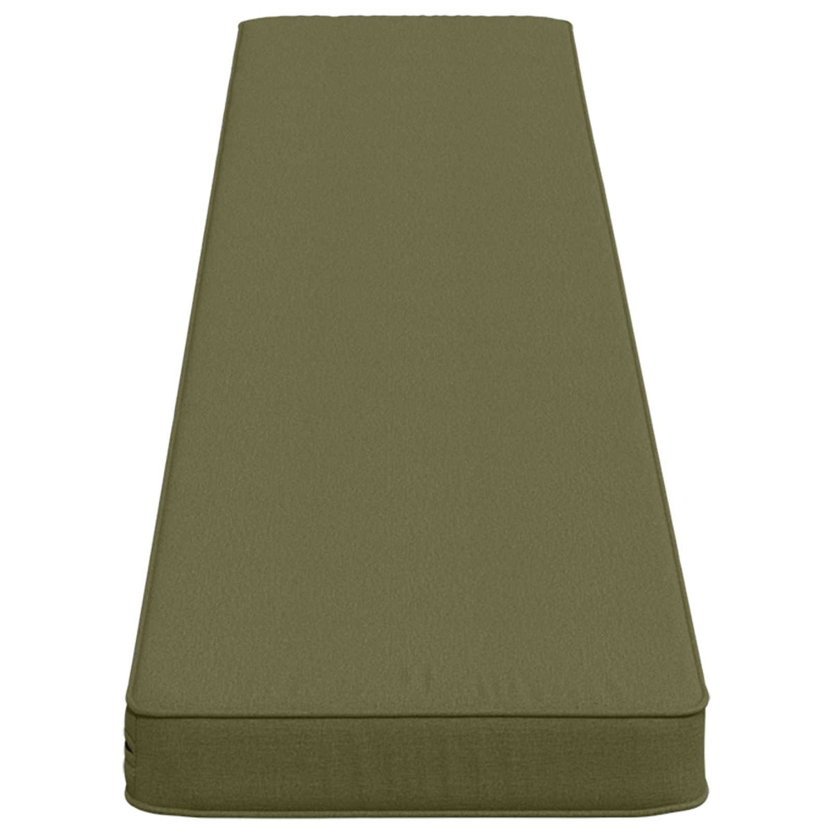 1-Piece Bench Cushion VUGHT 100% Polyester Olive Green