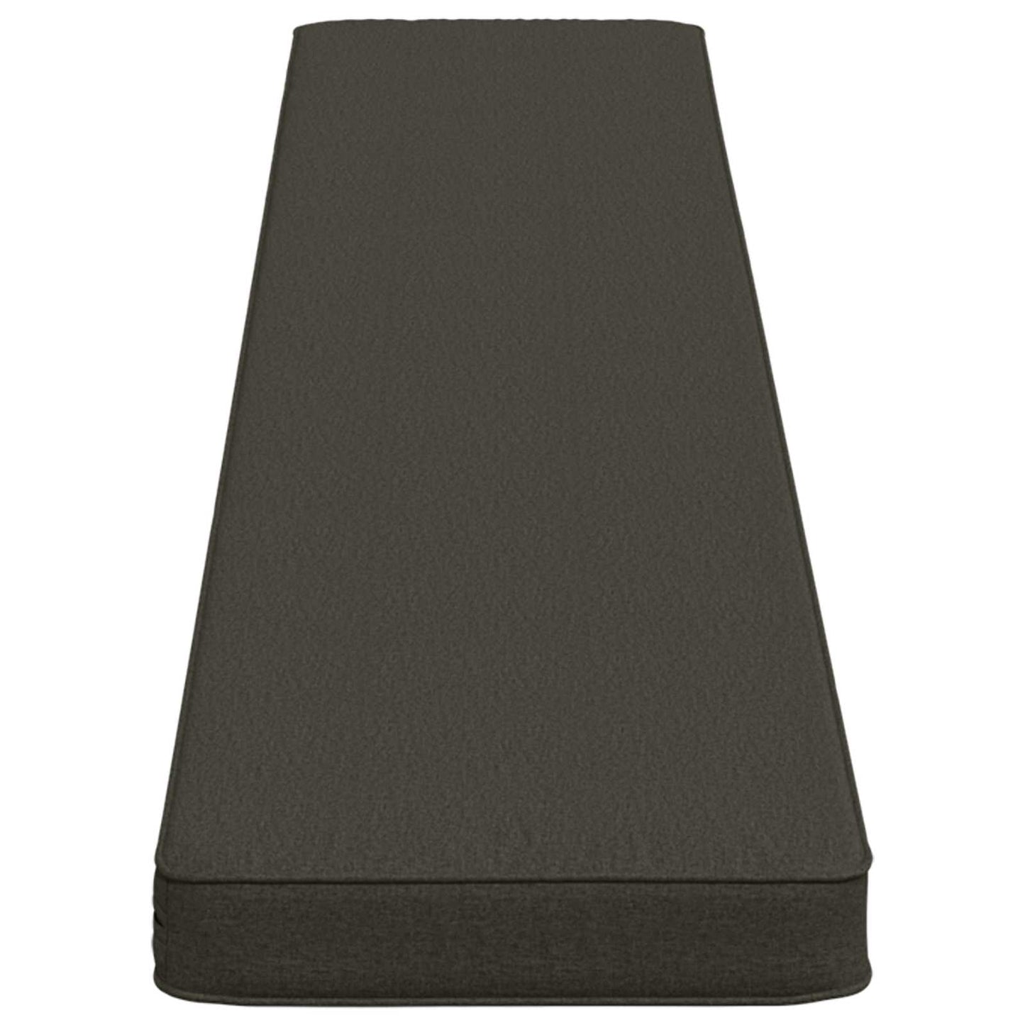 1-Piece Bench Cushion VUGHT 100% Polyester Anthracite