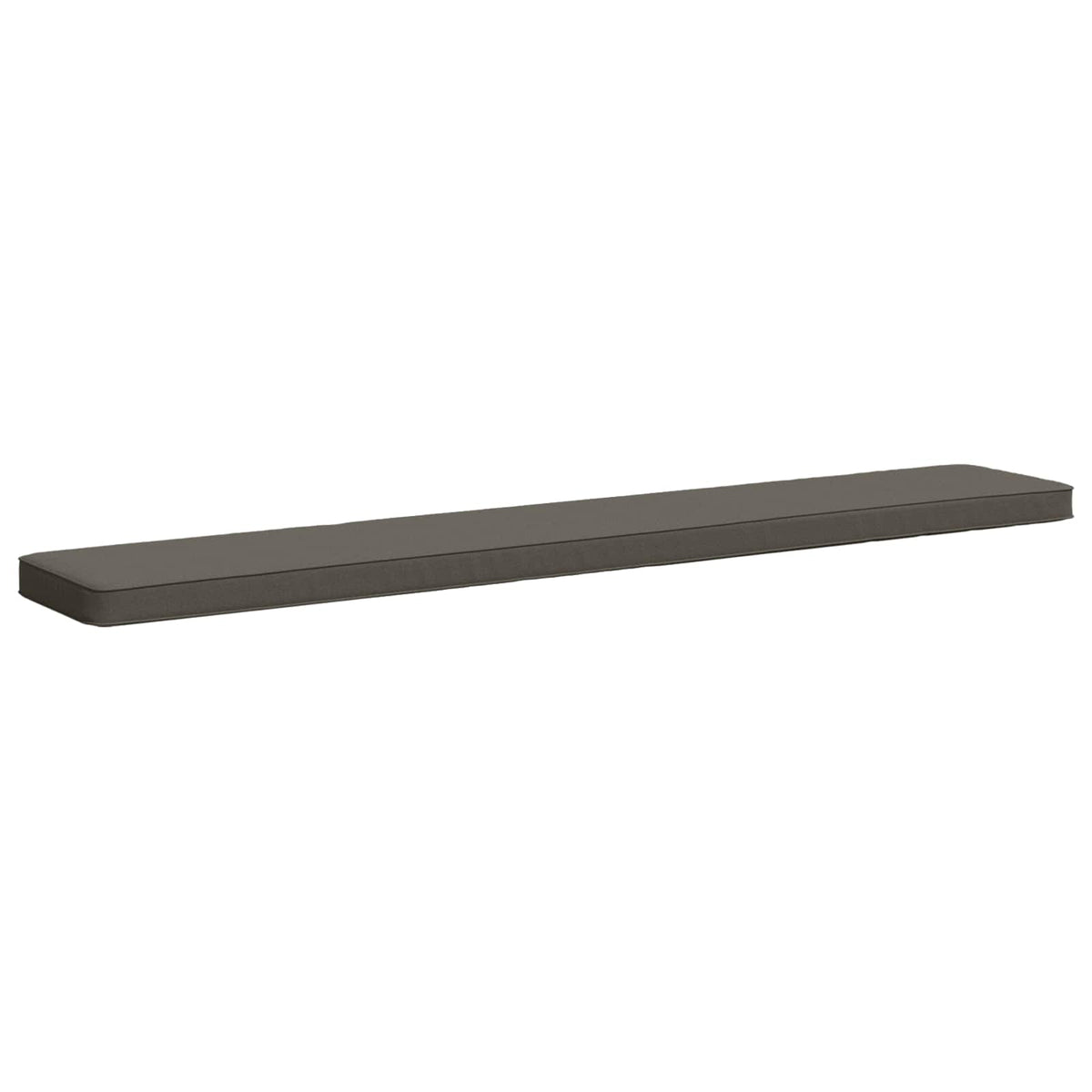 1-Piece Bench Cushion VUGHT 100% Polyester Grey 170 x 30 x 5 cm