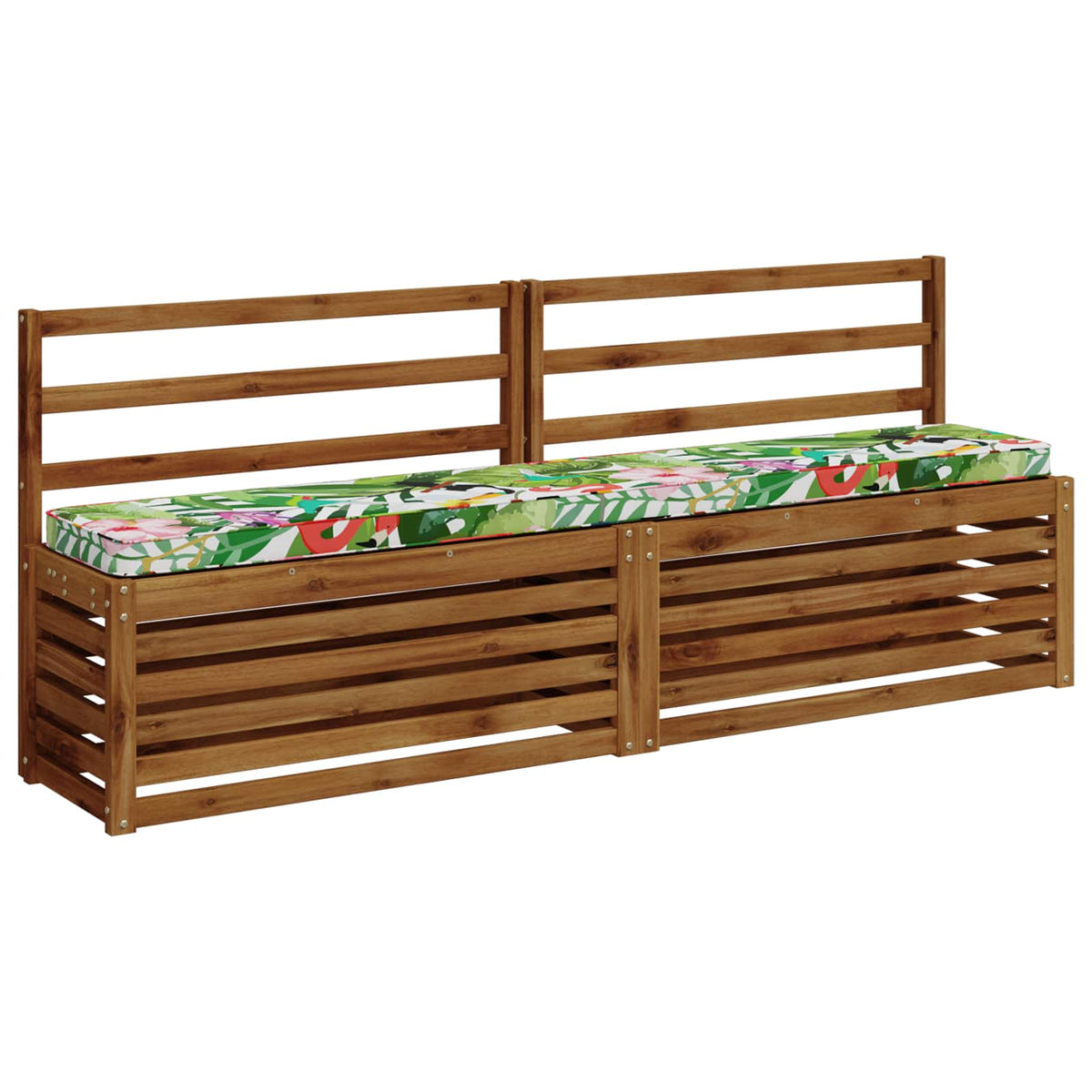 1-Piece Bench Cushion VUGHT 100% Polyester Multicolour