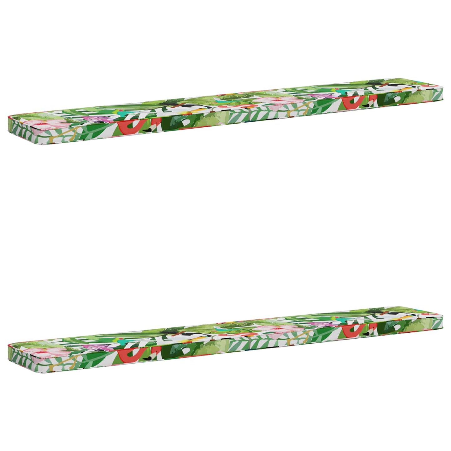 2-Piece Bench Cushions VUGHT 2 pcs 100% Polyester Multicolour