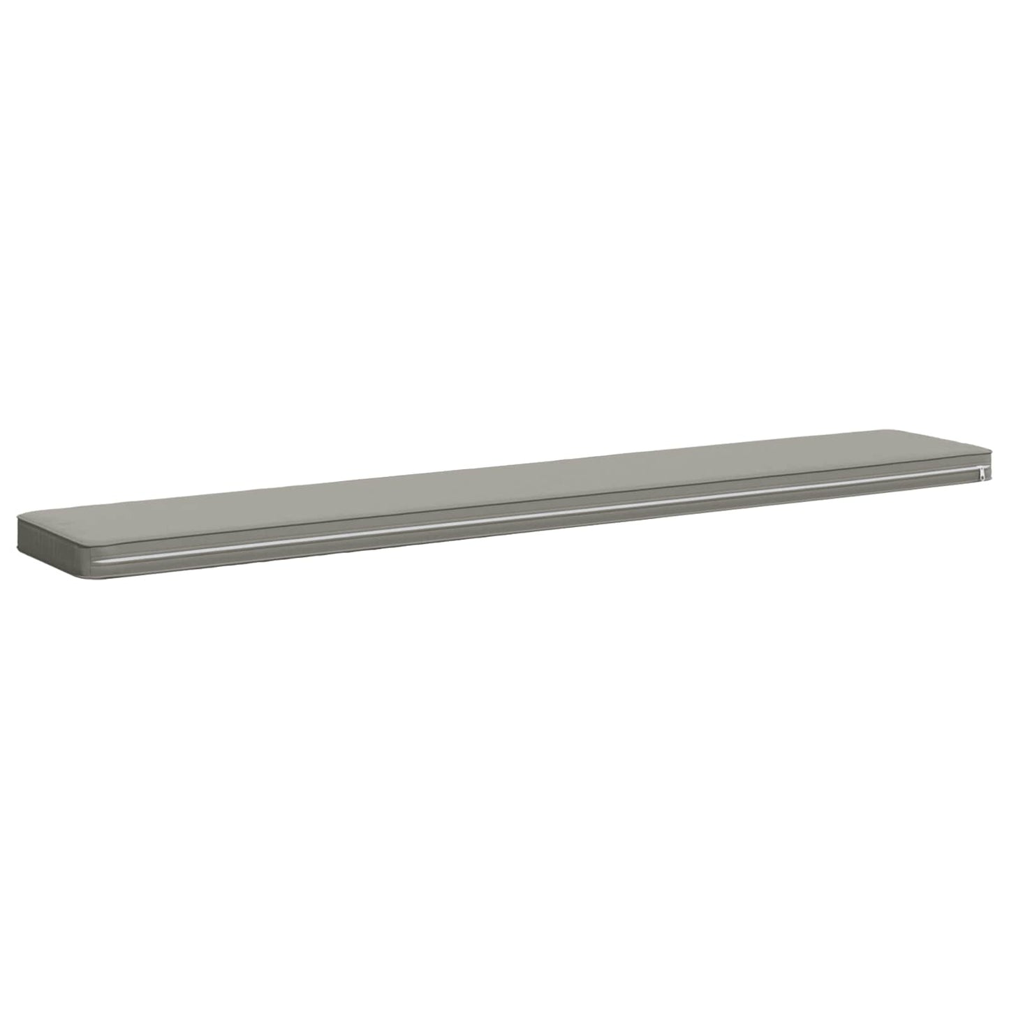 1-Piece Bench Cushion VUGHT 100% Polyester Grey 170 x 30 x 5 cm