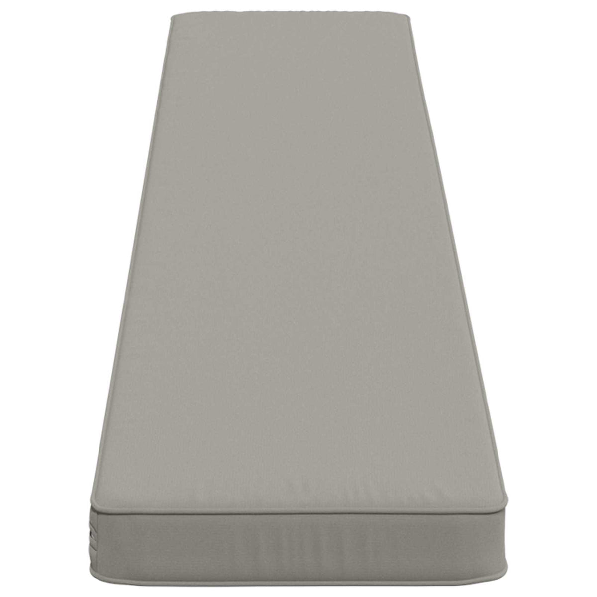 1-Piece Bench Cushion VUGHT 100% Polyester Grey 170 x 30 x 5 cm
