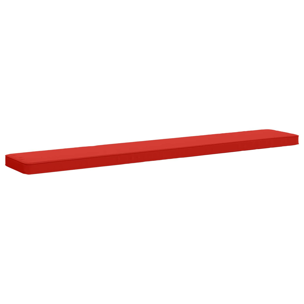1-Piece Bench Cushion VUGHT 100% Polyester Red 170 x 30 x 5 cm