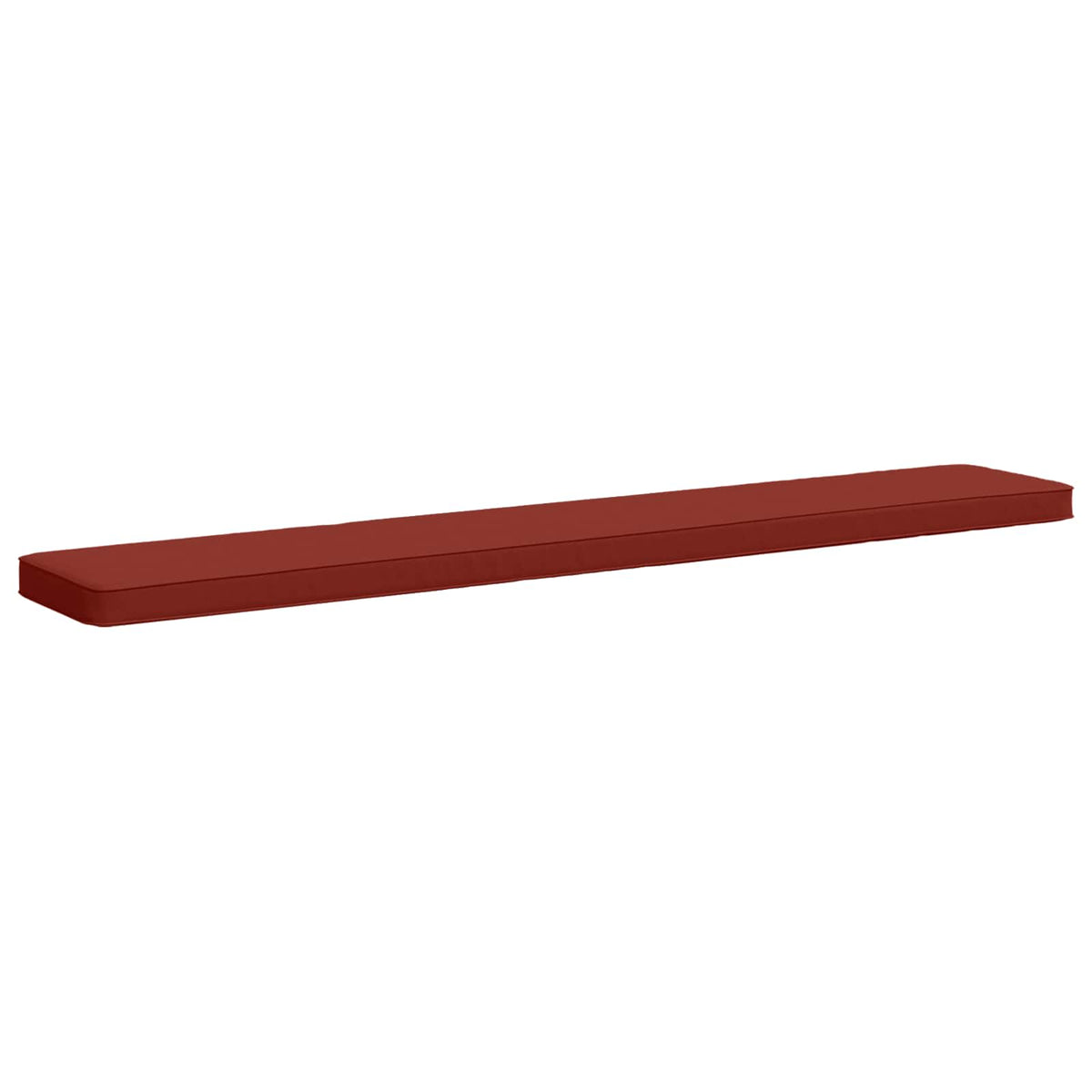1-Piece Bench Cushion VUGHT 100% Polyester Red 180 x 30 x 5 cm