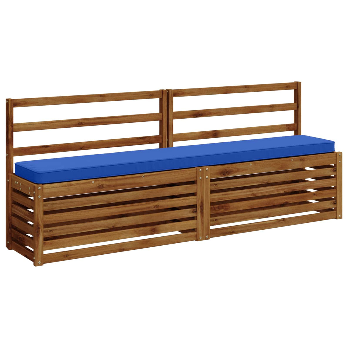 2-Piece Bench Cushions VUGHT 2 pcs 100% Polyester Royal Blue