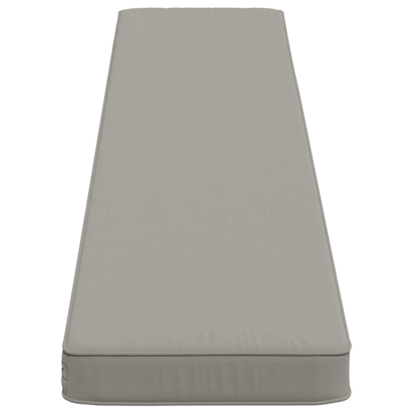 1-Piece Bench Cushion VUGHT 100% Polyester Grey 180 x 30 x 5 cm