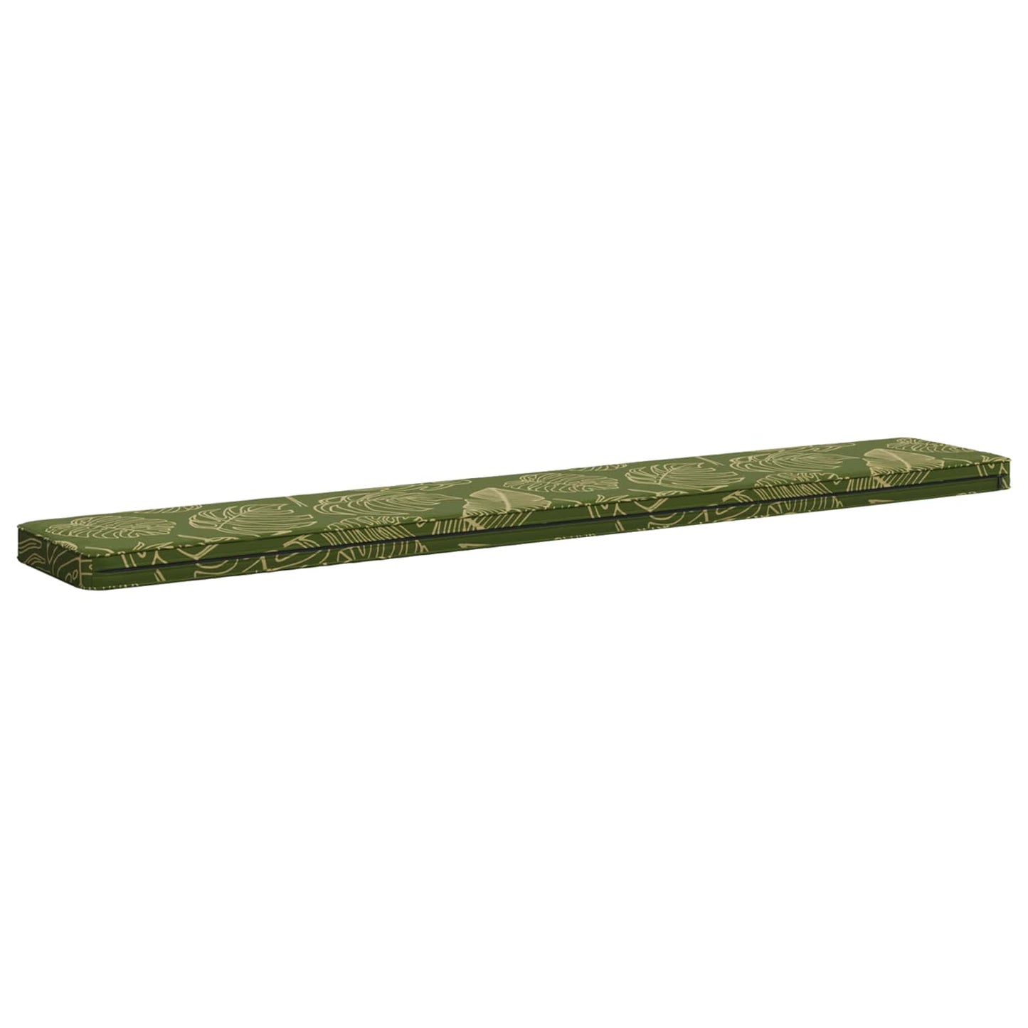 1-Piece Bench Cushion VUGHT 100% Polyester Leaf Design