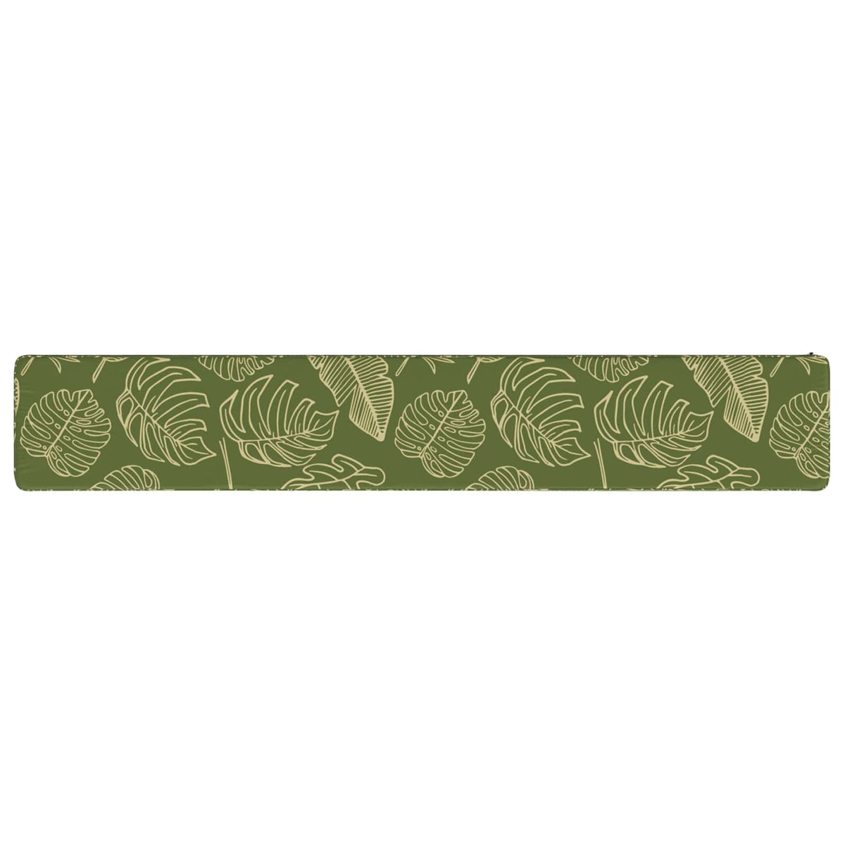 1-Piece Bench Cushion VUGHT 100% Polyester Leaf Design