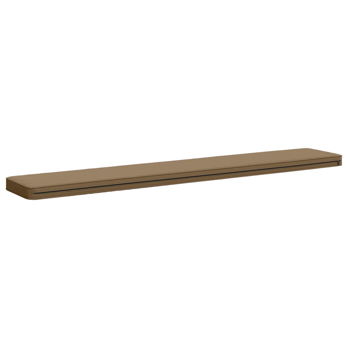 2-Piece Bench Cushions VUGHT 2 pcs 100% Polyester Taupe