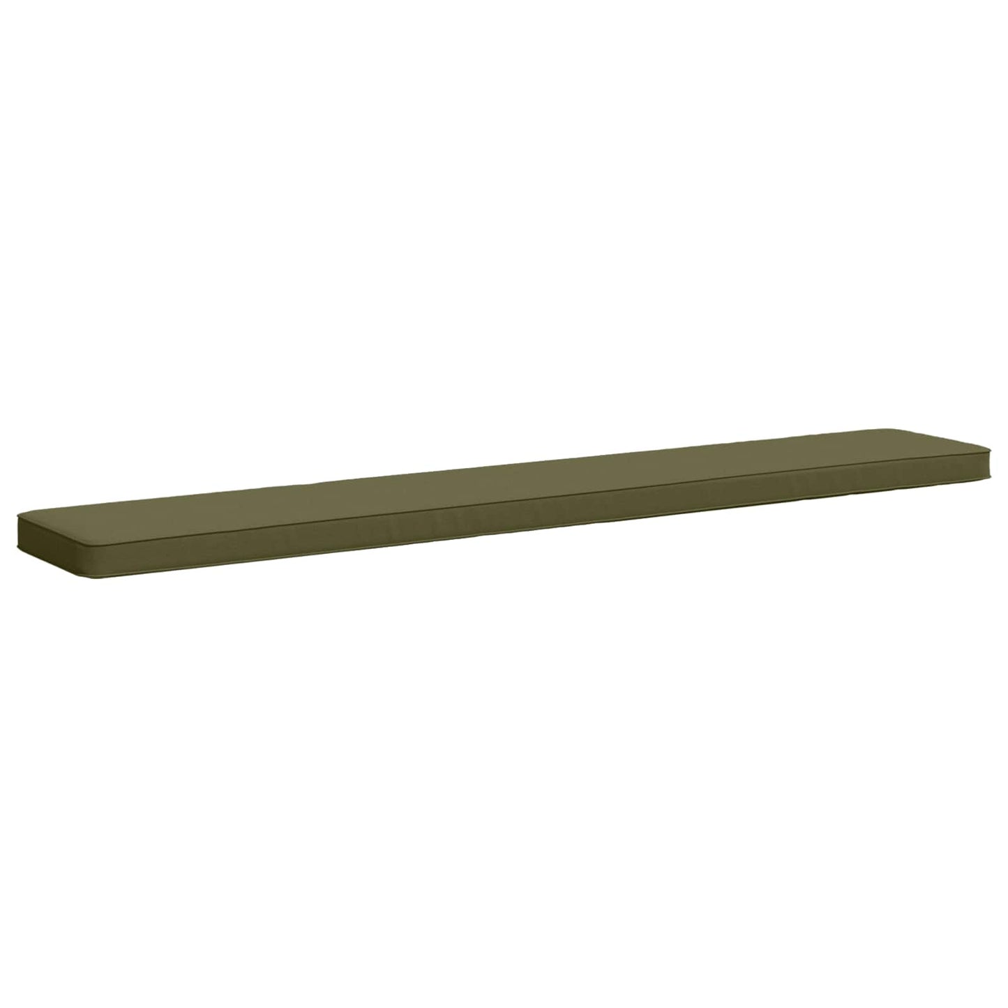 1-Piece Bench Cushion VUGHT 100% Polyester Olive Green