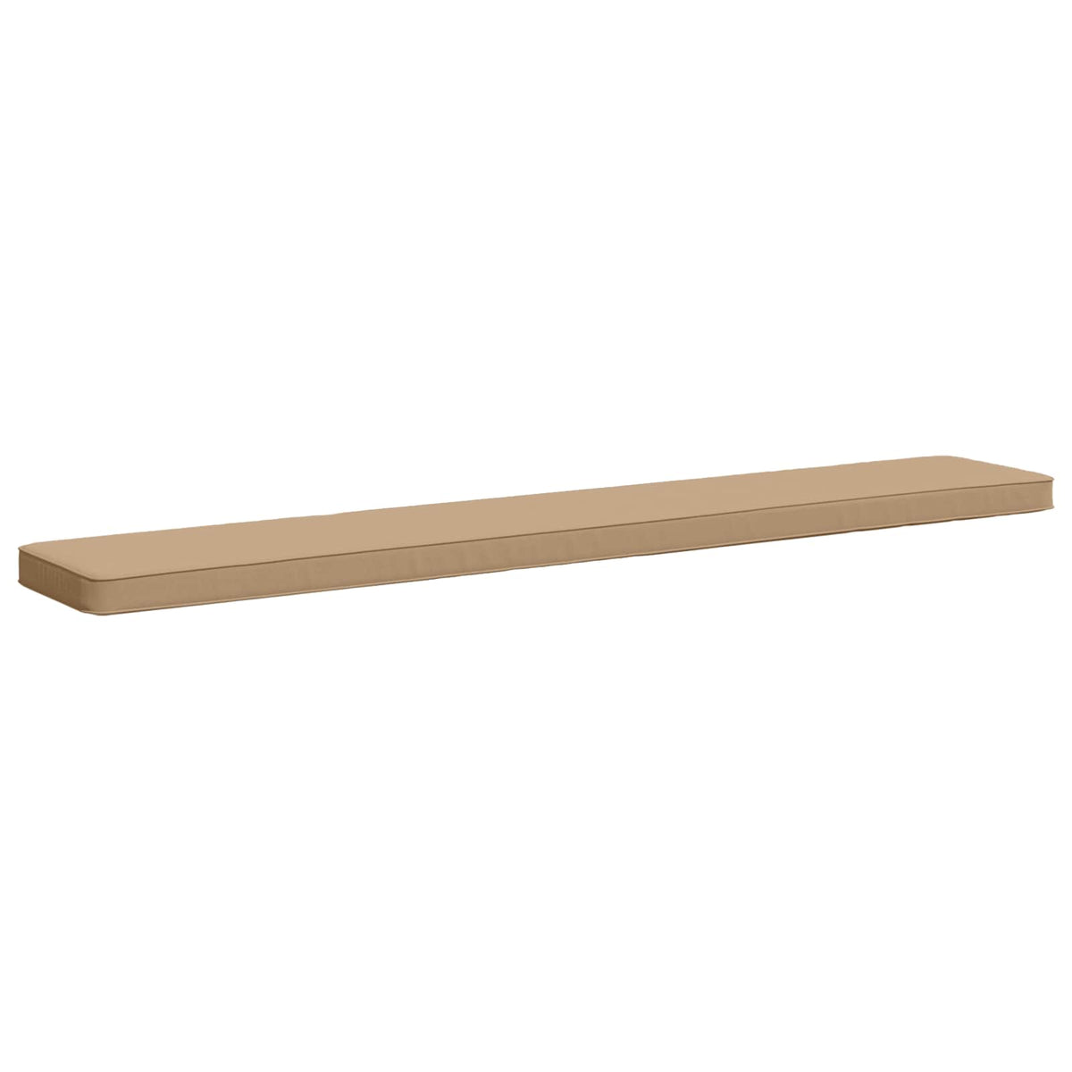 1-Piece Bench Cushion VUGHT 100% Polyester Sand 200 x 30 x 5 cm