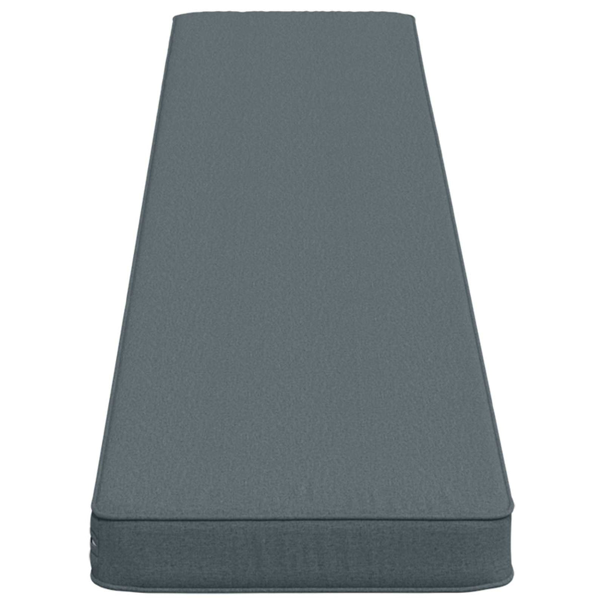 1-Piece Bench Cushion VUGHT 100% Polyester Blue 200 x 30 x 5 cm