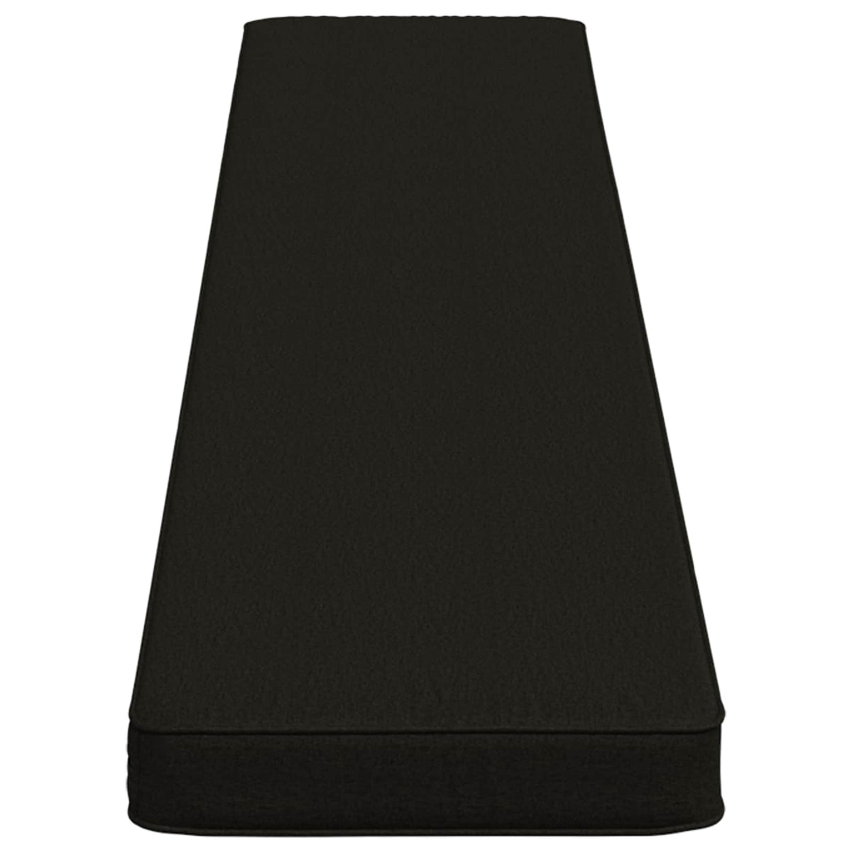 2-Piece Bench Cushions VUGHT 2 pcs 100% Polyester Black