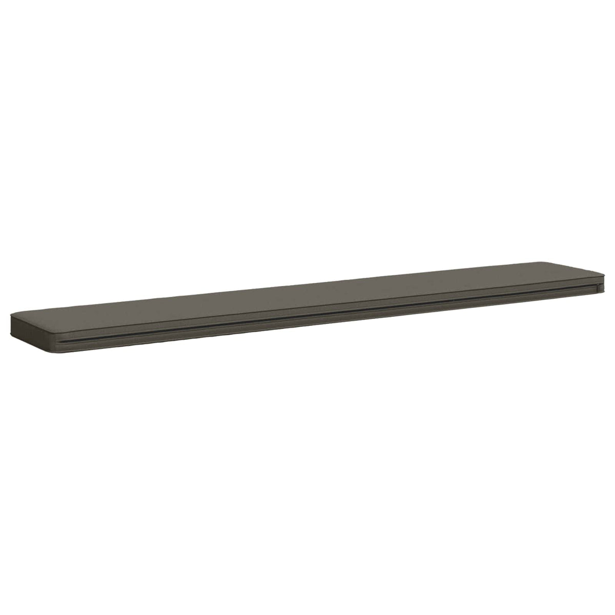 1-Piece Bench Cushion VUGHT 100% Polyester Grey 200 x 30 x 5 cm