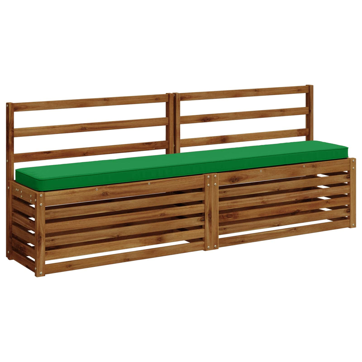 1-Piece Bench Cushion VUGHT 100% Polyester Green