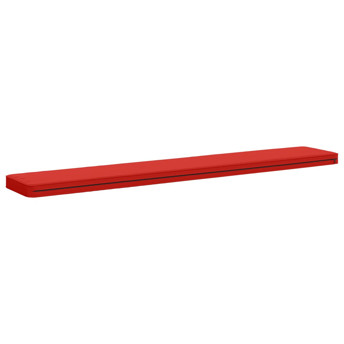 1-Piece Bench Cushion VUGHT 100% Polyester Red 200 x 30 x 5 cm