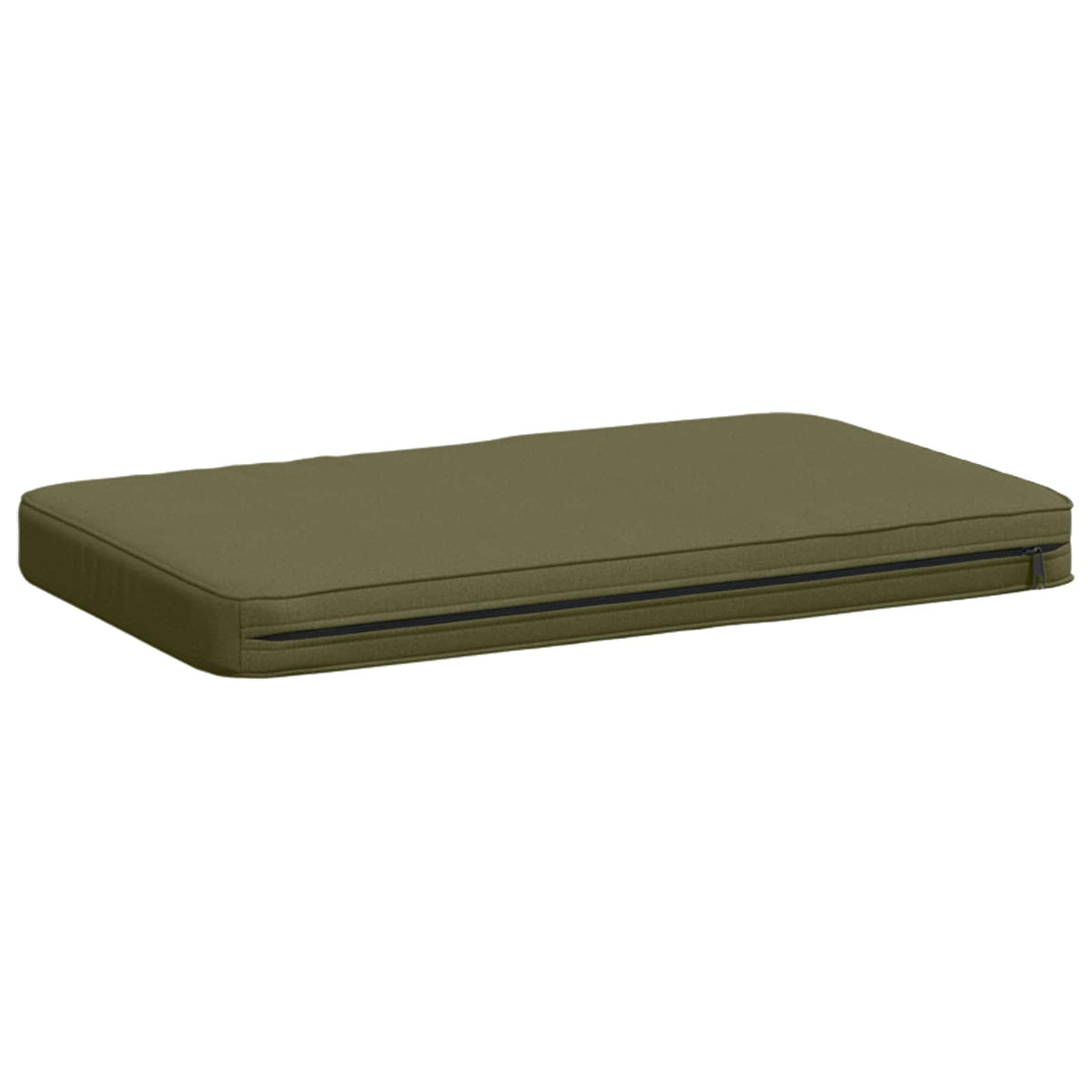 2-Piece Bench Cushions VUGHT 2 pcs 100% Polyester Olive Green