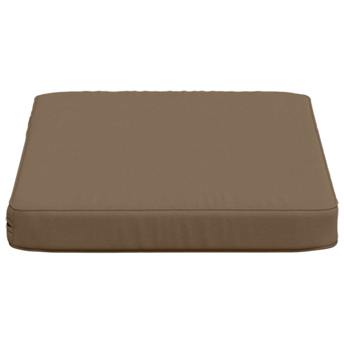 2-Piece Bench Cushions VUGHT 2 pcs 100% Polyester Taupe