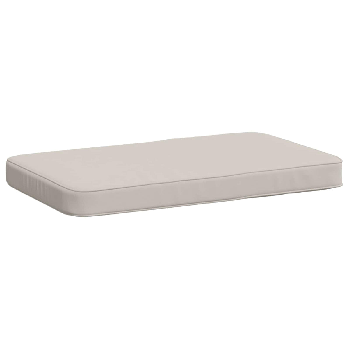 1-Piece Bench Cushion VUGHT 100% Polyester White 60 x 40 x 5 cm