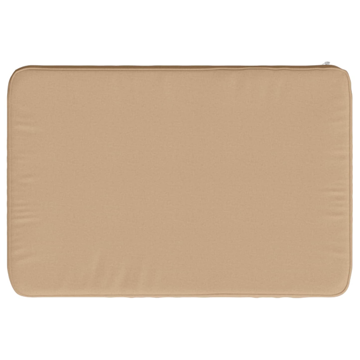 1-Piece Bench Cushion VUGHT 100% Polyester Sand 60 x 40 x 5 cm