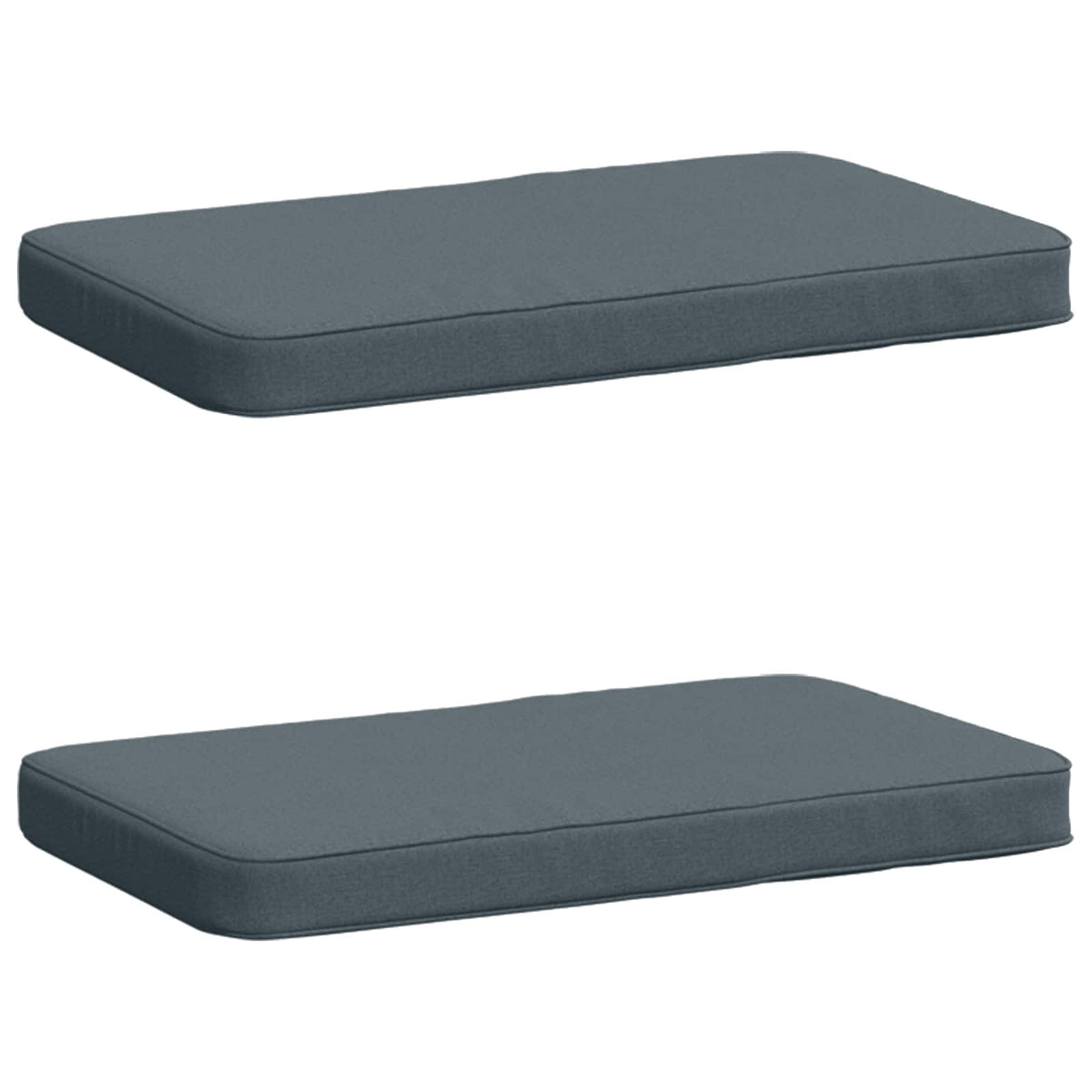 2-Piece Bench Cushions VUGHT 2 pcs 100% Polyester Blue