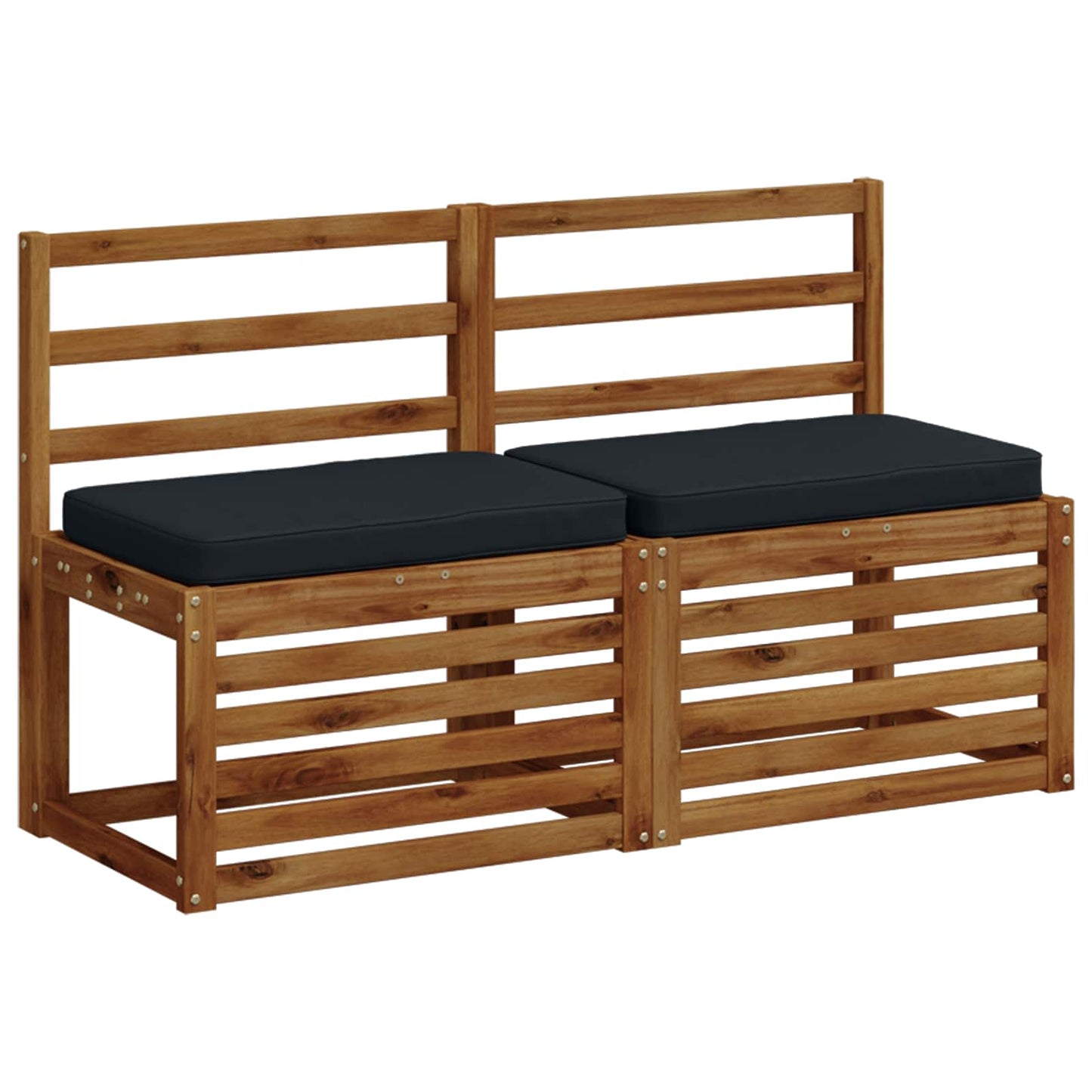 1-Piece Bench Cushion VUGHT 100% Polyester Dark Blue
