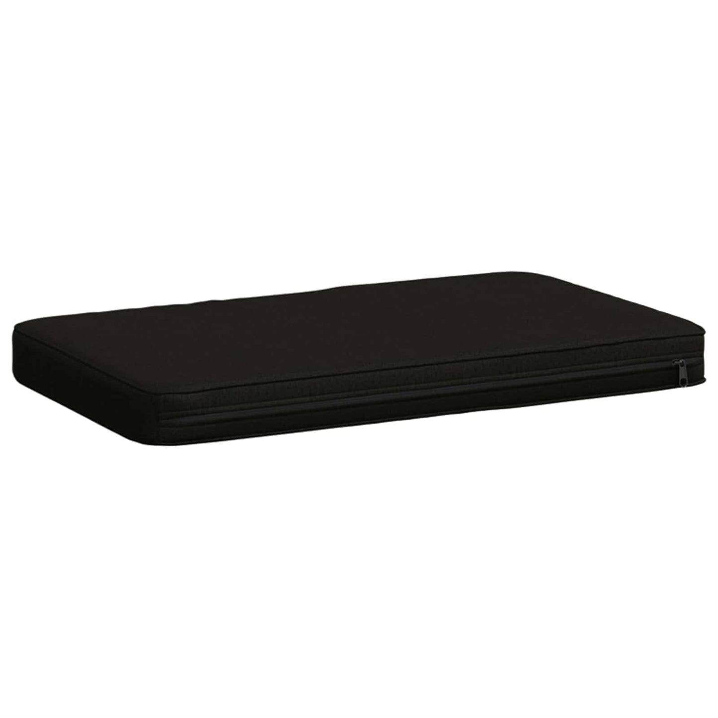 1-Piece Bench Cushion VUGHT 100% Polyester Black 60 x 40 x 5 cm
