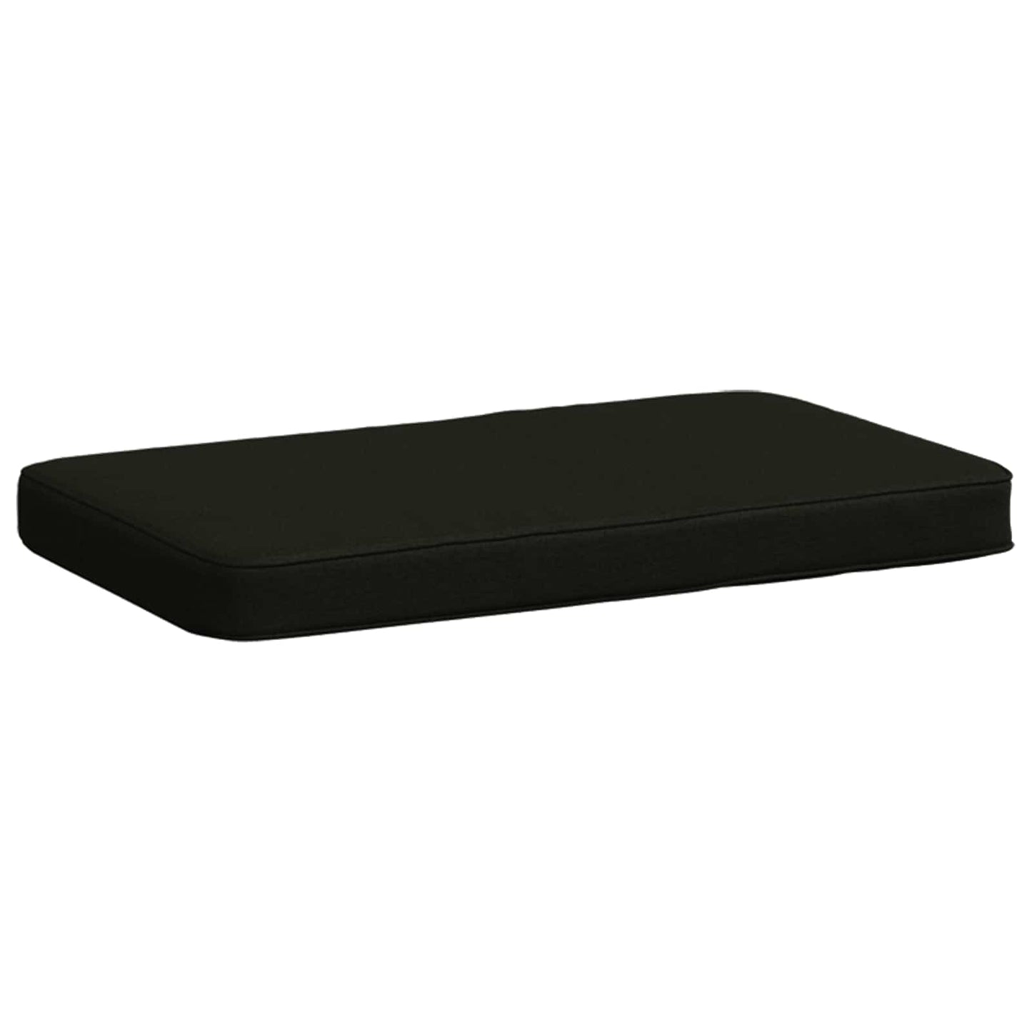 2-Piece Bench Cushions VUGHT 2 pcs 100% Polyester Black