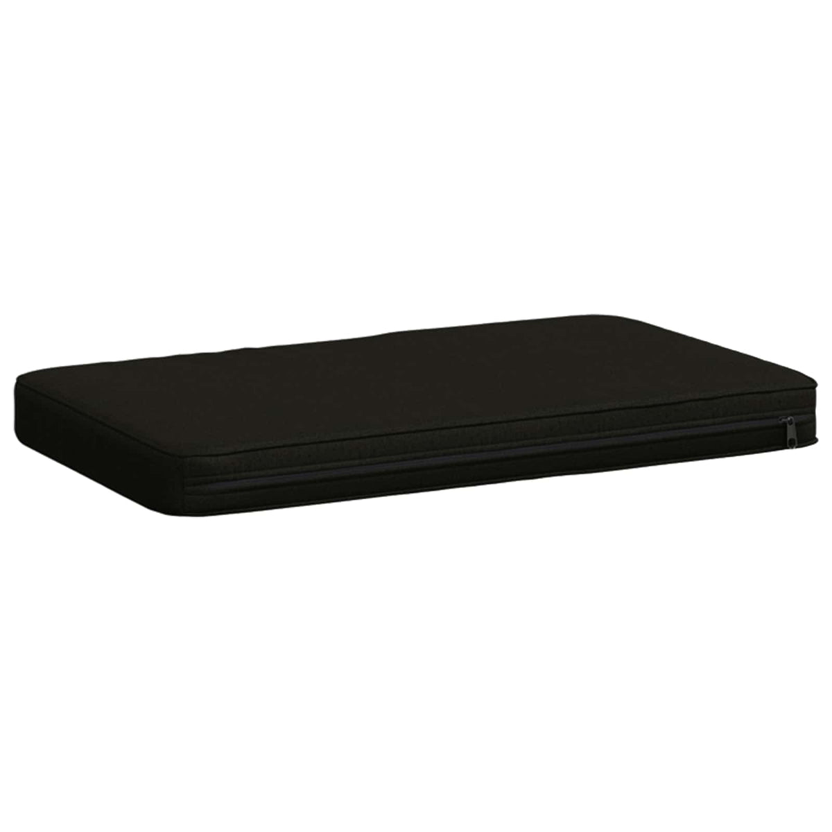 2-Piece Bench Cushions VUGHT 2 pcs 100% Polyester Black