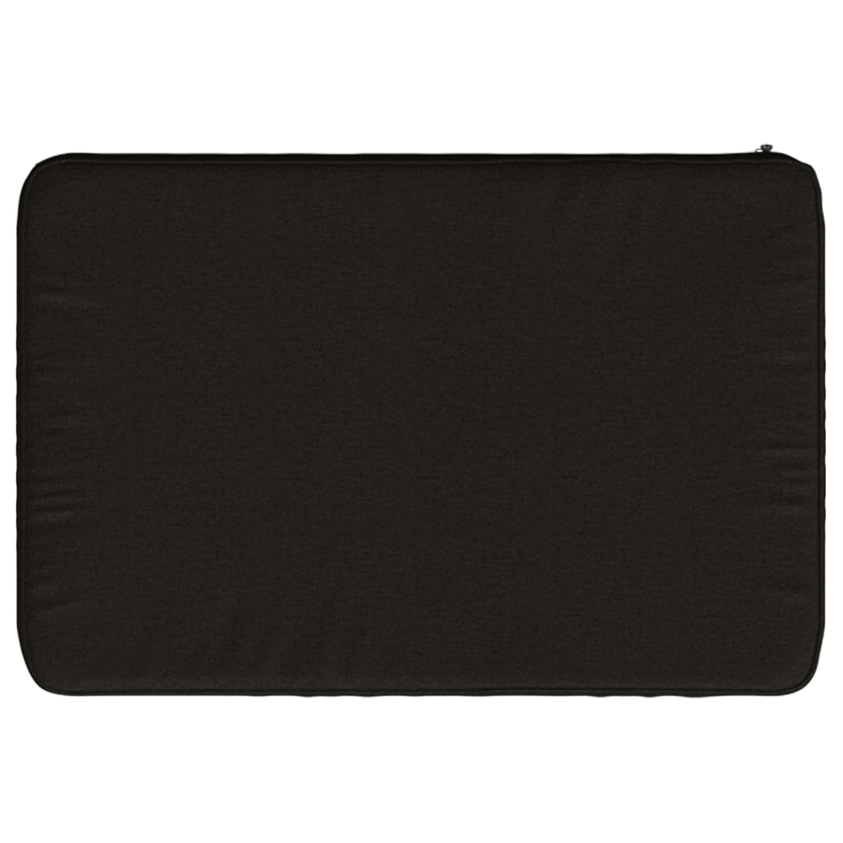 2-Piece Bench Cushions VUGHT 2 pcs 100% Polyester Black