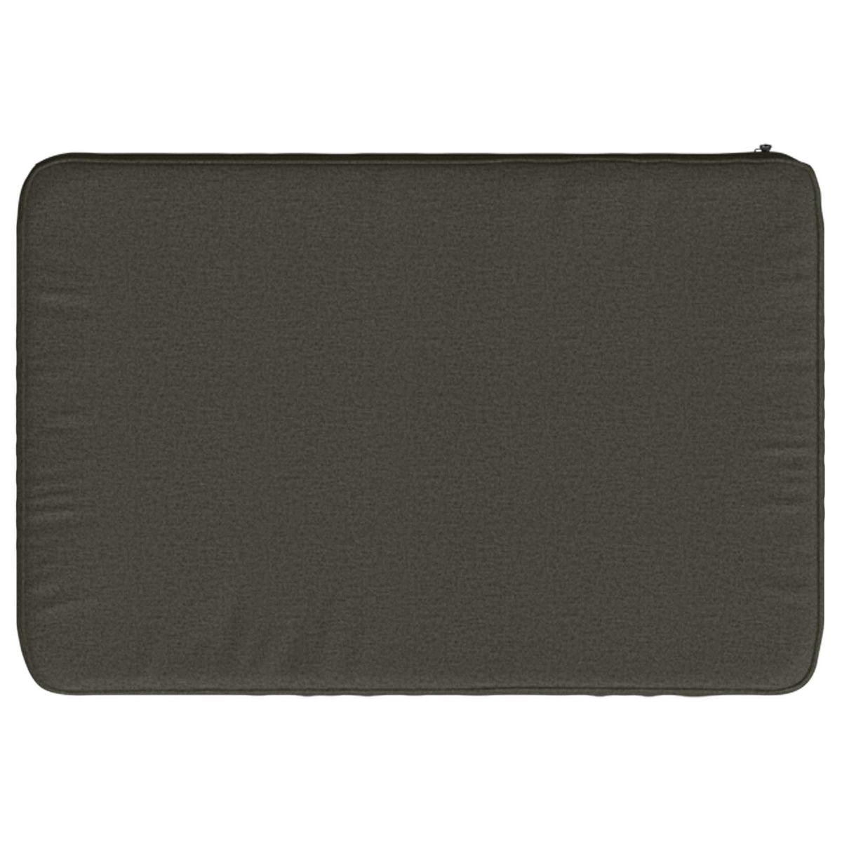 1-Piece Bench Cushion VUGHT 100% Polyester Anthracite