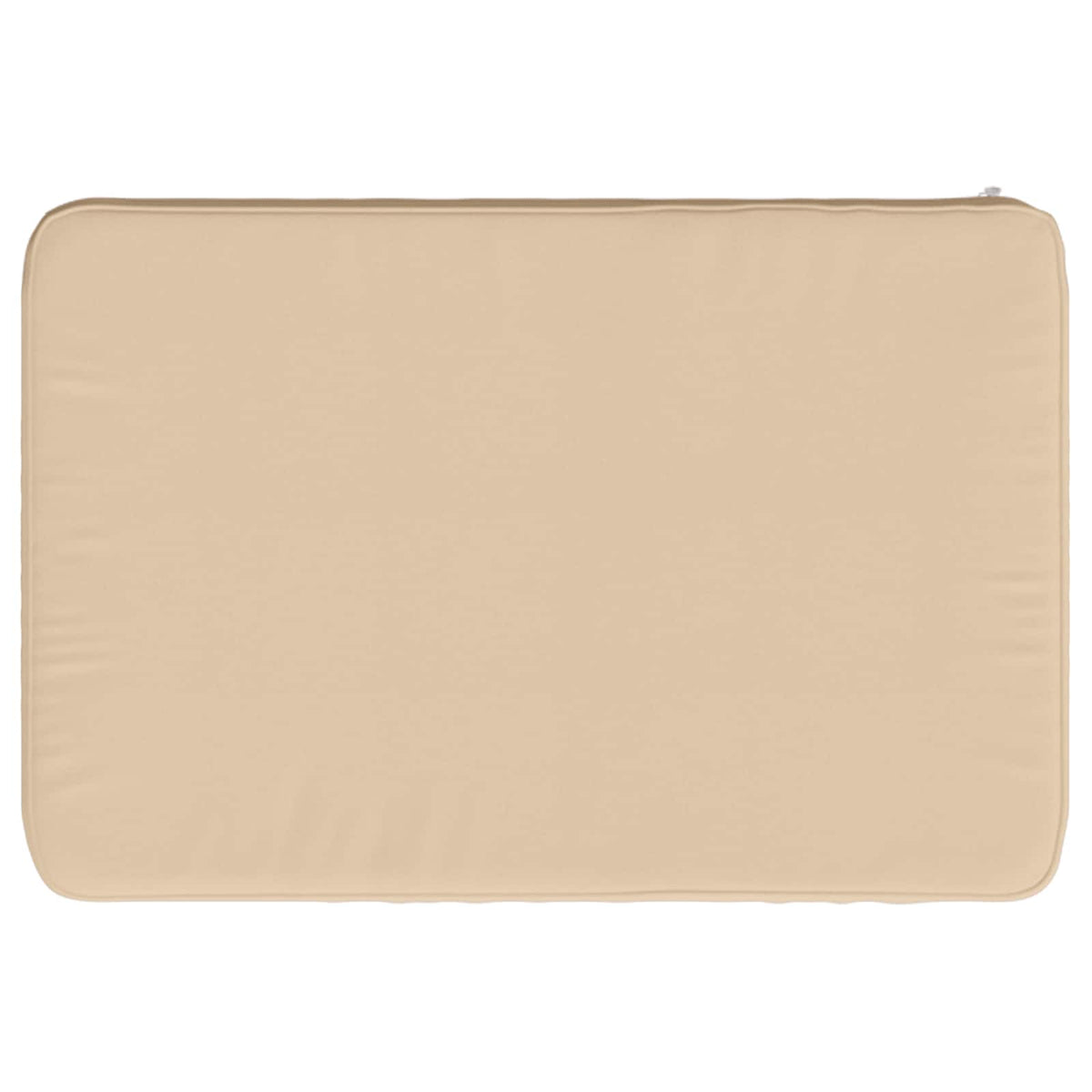 2-Piece Bench Cushions VUGHT 2 pcs 100% Polyester Cream