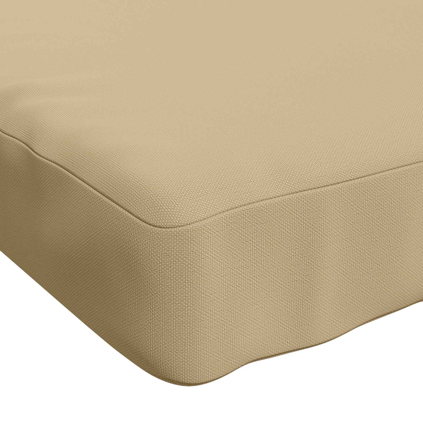 1-Piece Bench Cushion VUGHT 100% Polyester Beige 60 x 40 x 5 cm