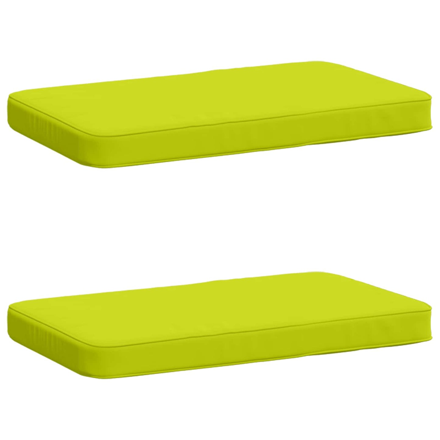 2-Piece Bench Cushions VUGHT 2 pcs 100% Polyester Bright Green